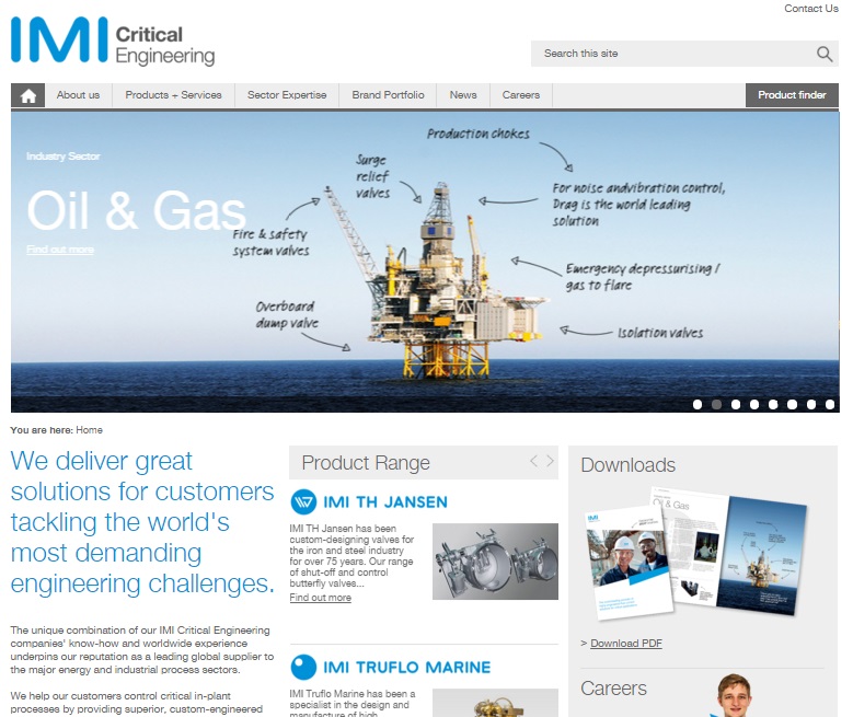 IMI Critical Engineering launches new website
